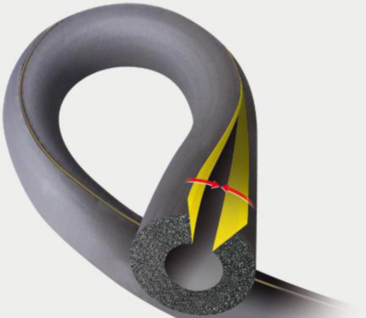 Solukumieriste letku EC eristepaksuus 19mm itseliimautuva - SOLUKUMIERISTE A-COLL. ITSLIIM 19x12 2M 88M/PAK