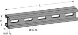 Kaksoisankkurikisko Ensto MP-DV 2x21x41mm