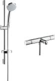 Combisetti Hansgrohe Croma 100 juoksuputkella