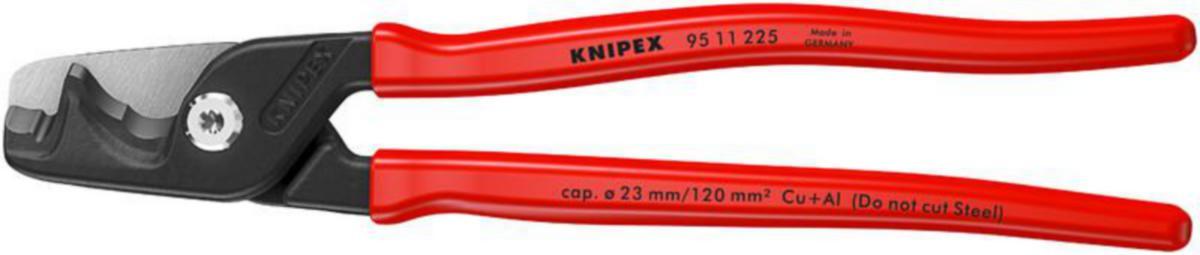 Kaapelinkatkaisupihdit Knipex StepCut® XL - KAAPELINKATKAISUPIHDIT STEPCUT® XL DIPATTU KAHVA