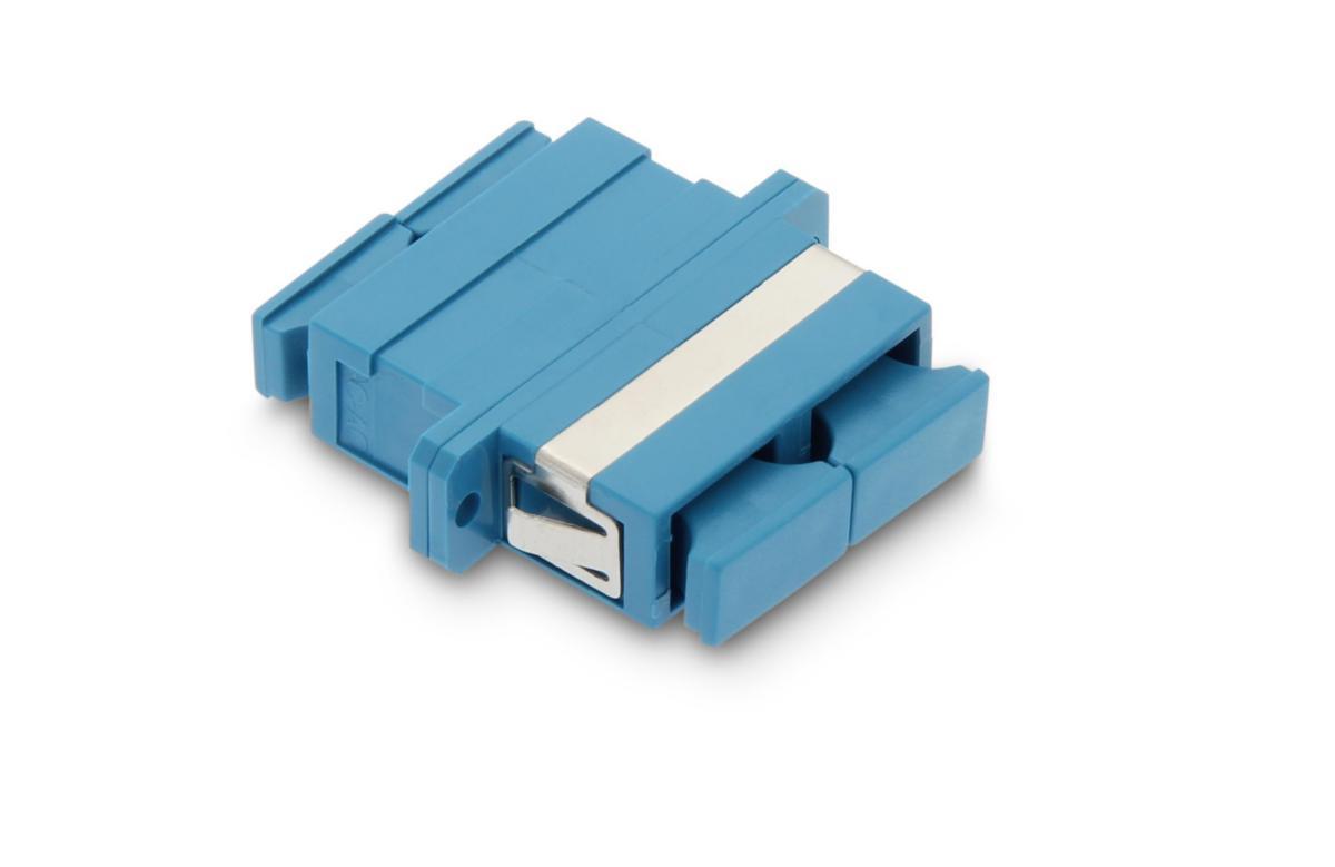 Valokuituadapteri OS2 Eurolan - ADAPTERI EUROLAN SC-SM DUPLEX OS2 SININEN