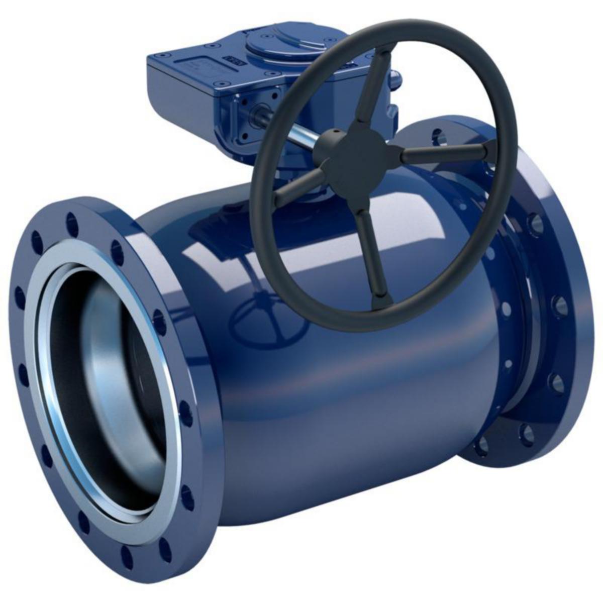 Palloventtiili Vexve teräs laipoin käsivaihteella - PALLOVENTTIILI TERÄS DN150 PN16 LAIPOIN KÄSIV VEXVE