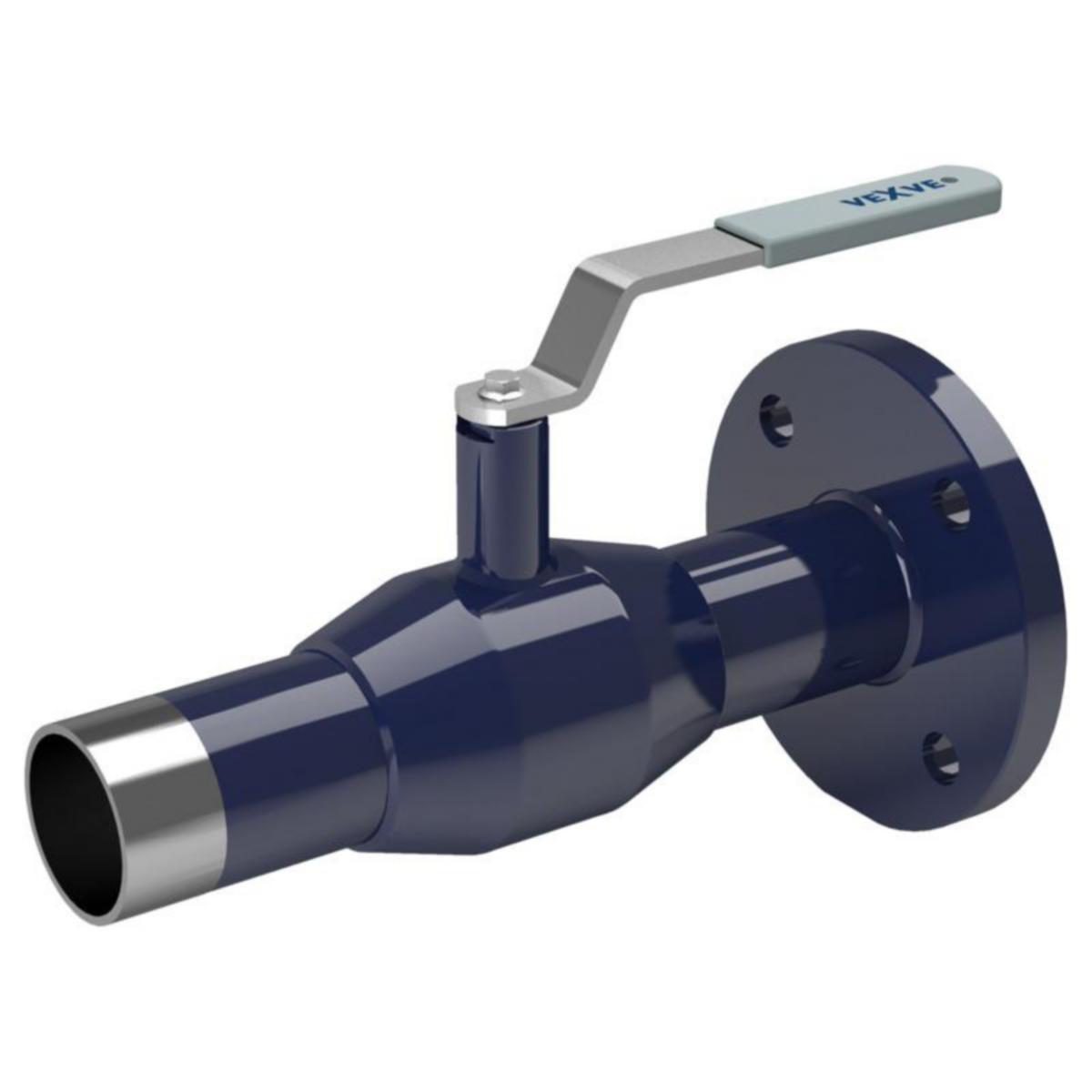 Palloventtiili Vexve teräs hitsi/laippa - PALLOVENTTIILI TERÄS DN200 PN16 HITS/LAIP VEXVE