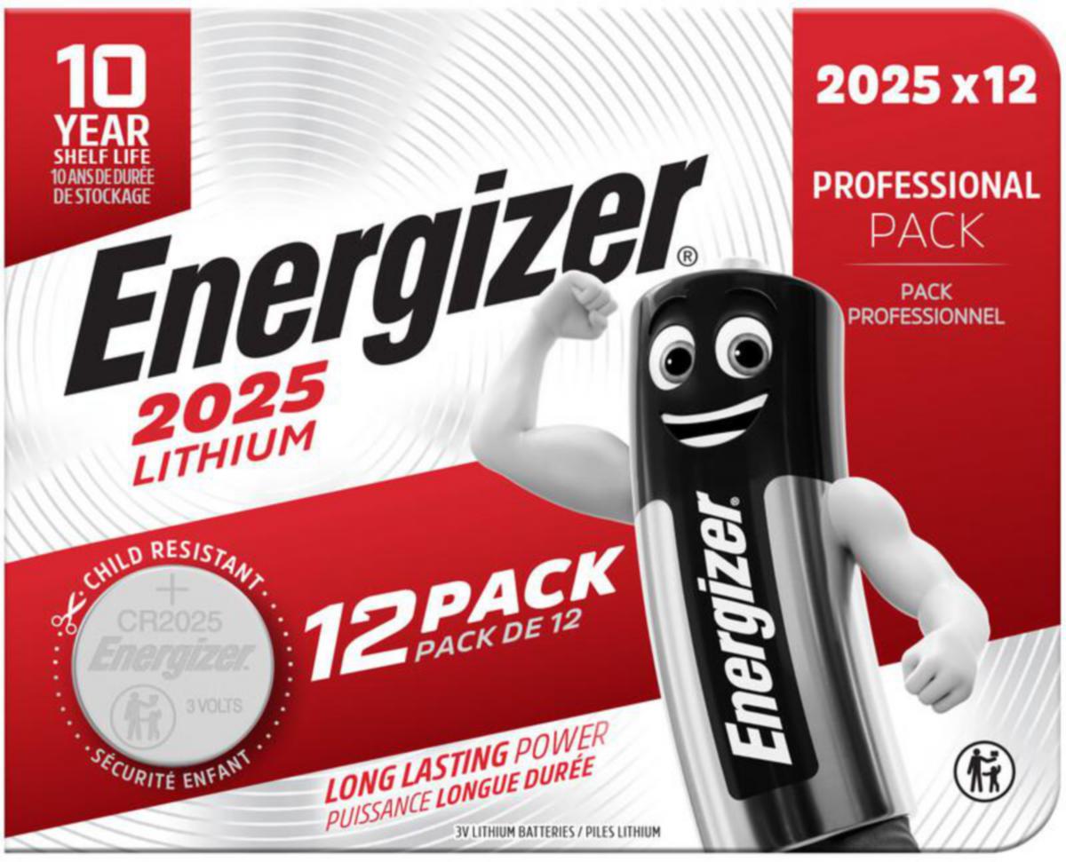 Paristo nappi Energizer Special battery - PARISTO NAPPI LITH ENERGIZER SPECIAL CR2025 BP12