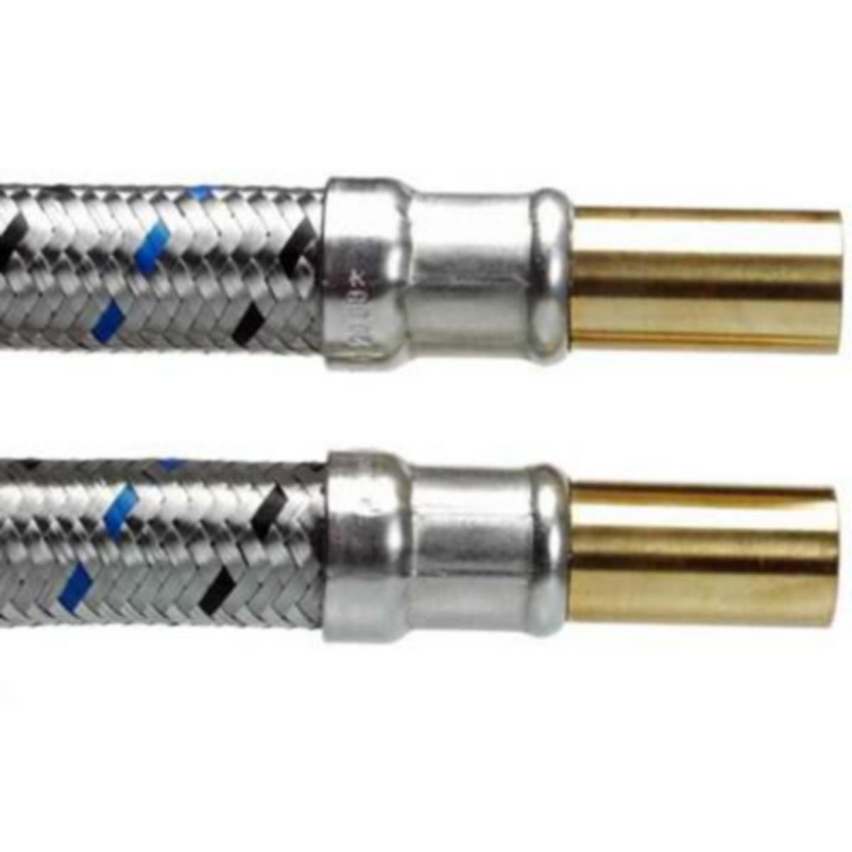 Liitäntäletkut Neopex a-collection - KYTKENTÄLETKU, LÄMMITYS DN20 RST/BUTYL L=800 MM 22X22 MM