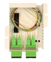 Päätekotelo LA-FIBER kalustettu metallinen