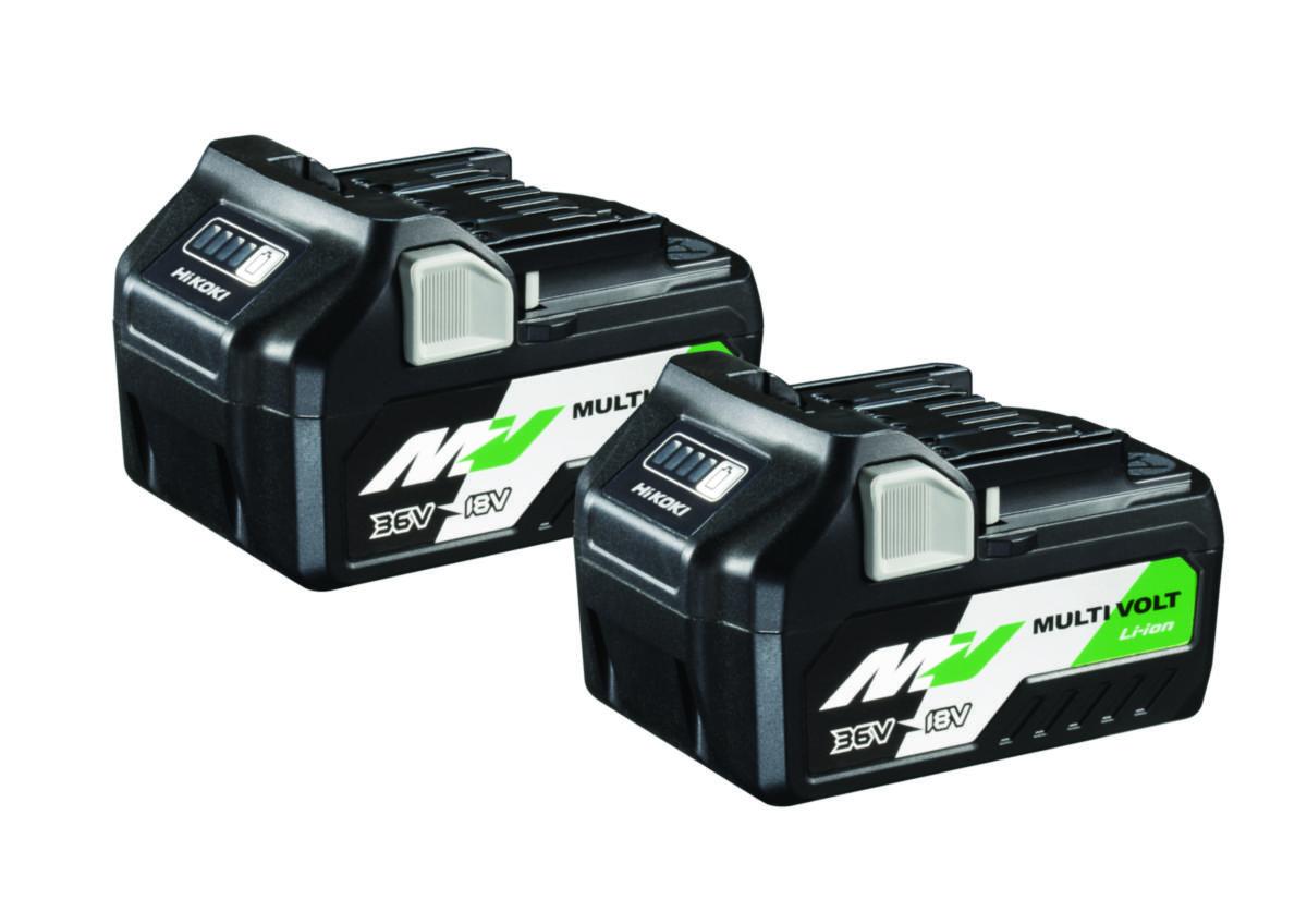Akkupaketti HiKOKI 36V 2x2.5Ah - AKKUPAKETTI 36V 2XBSL36A18 HIKOKI 2XBSL36A18 MV