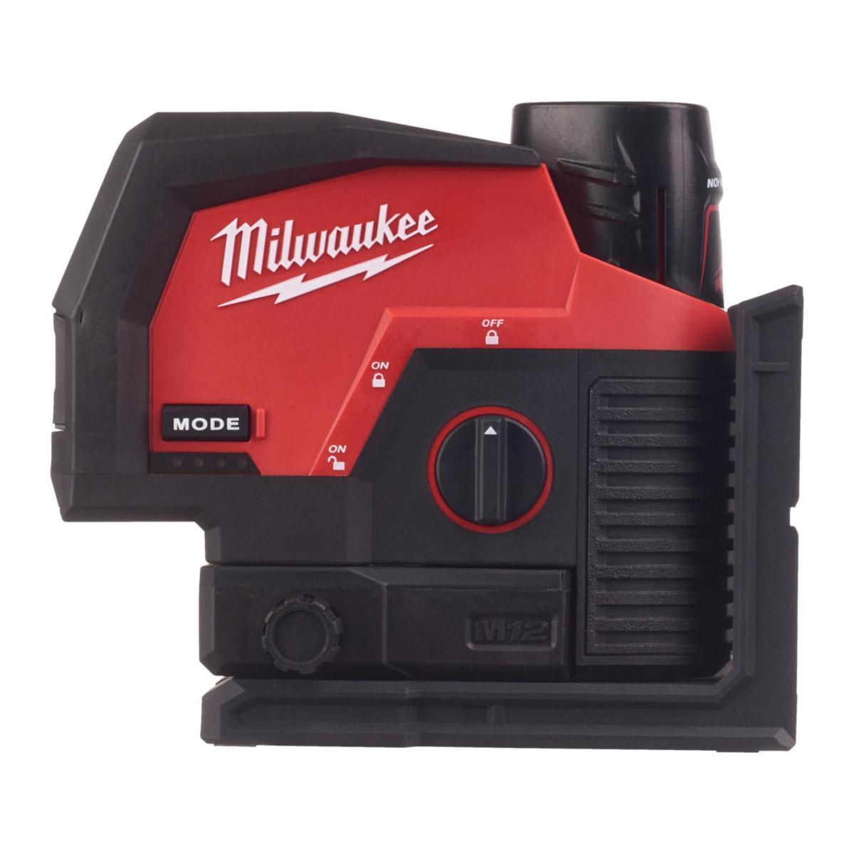 Yhdistelmälaseri Milwaukee M12 CLLP-301C - AKKUYHDISTELMÄLASER MILWAUKEE M12 CLLP-301C