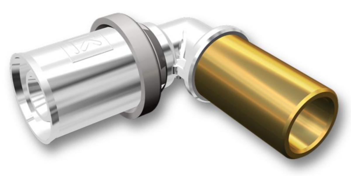 Muuntoliitin LK PressPex kulma - PURISTUS MUUNTOLIITIN KULMA 90° AX16-CU15 LK