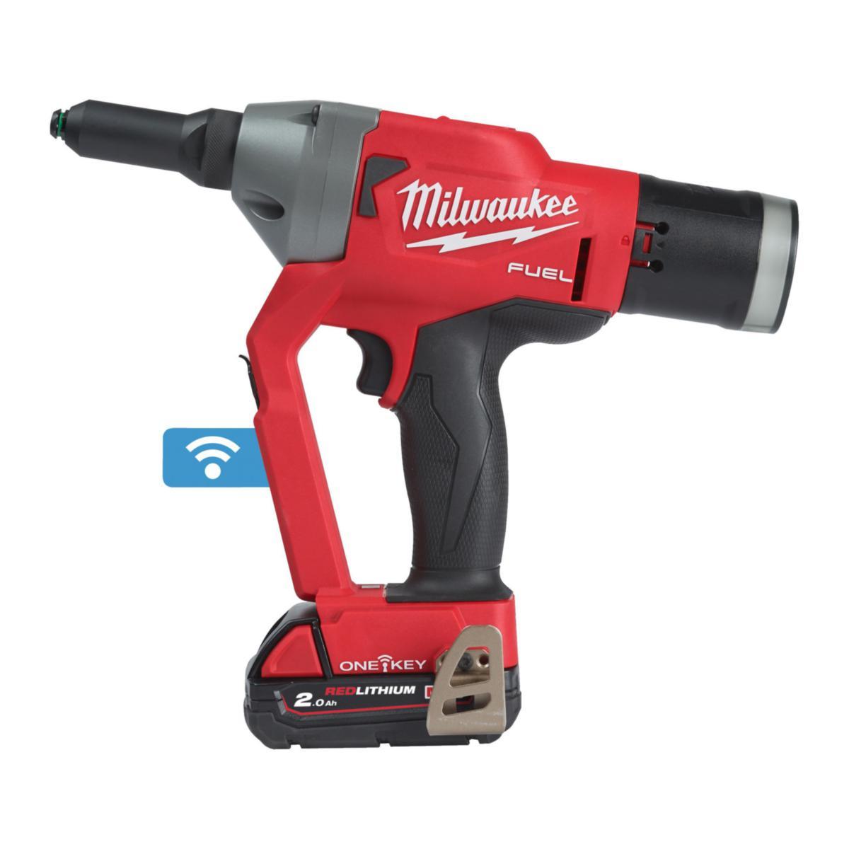 Akkuvetoniittikone Milwaukee M18 ONEFPRT-202X - AKKUVETONIITTIKONE MILWAUKEE M18 ONEFPRT-202X