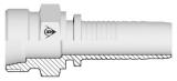 Hydrauliikkaliitin Dunlop Hiflex DIN 3853 24ast (kevyt sarja) - CEL