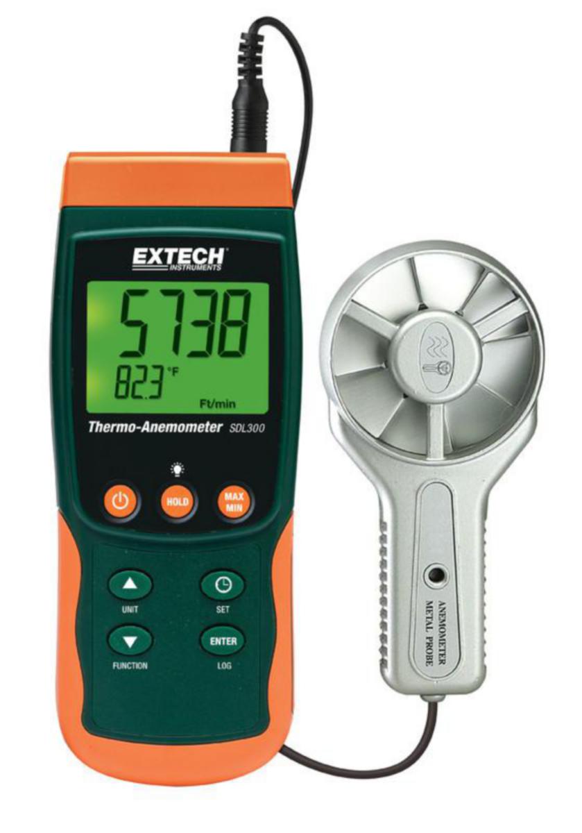 Termoanemometri SDL300 Extech - DATALOGGERI EXTECH TERMOANEMOMETRI