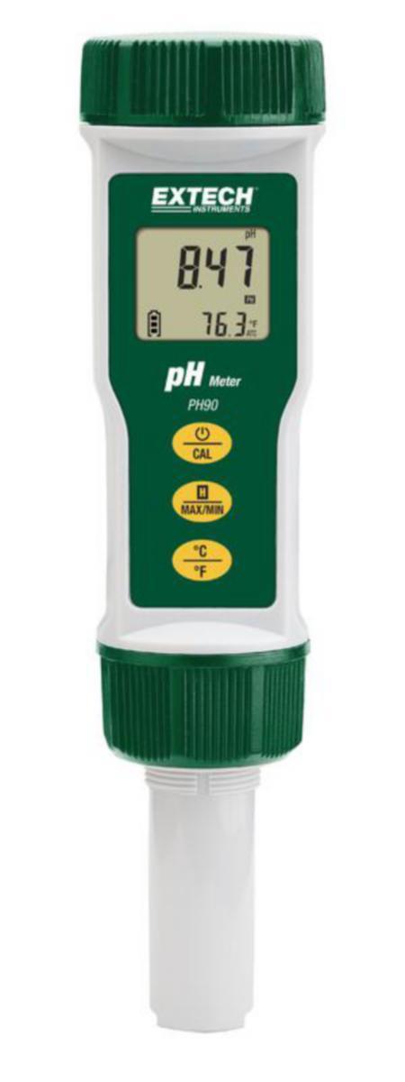 PH-mittari PH90 Extech - PH-MITTARI EXTECH VEDENKESTÄVÄ IP57
