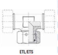 T-liitin Voss DKO  0/-ETL, ETS  X/-ETL, ETS