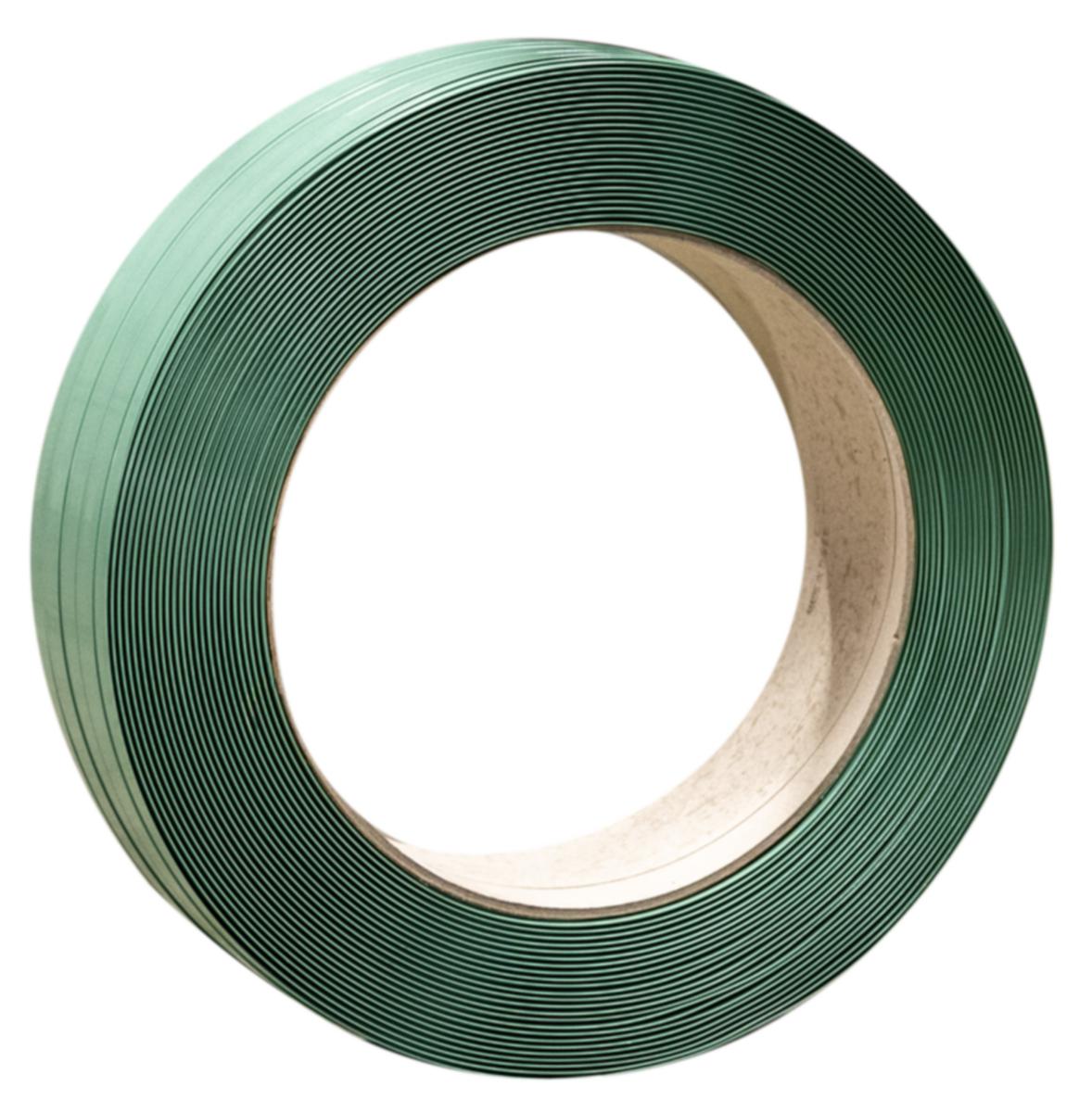 Muovivanne Signode PET-päällyste - MUOVIVANNE PE KOHOKUVIOITU 16.0X0.8MM 1500M/RULLA