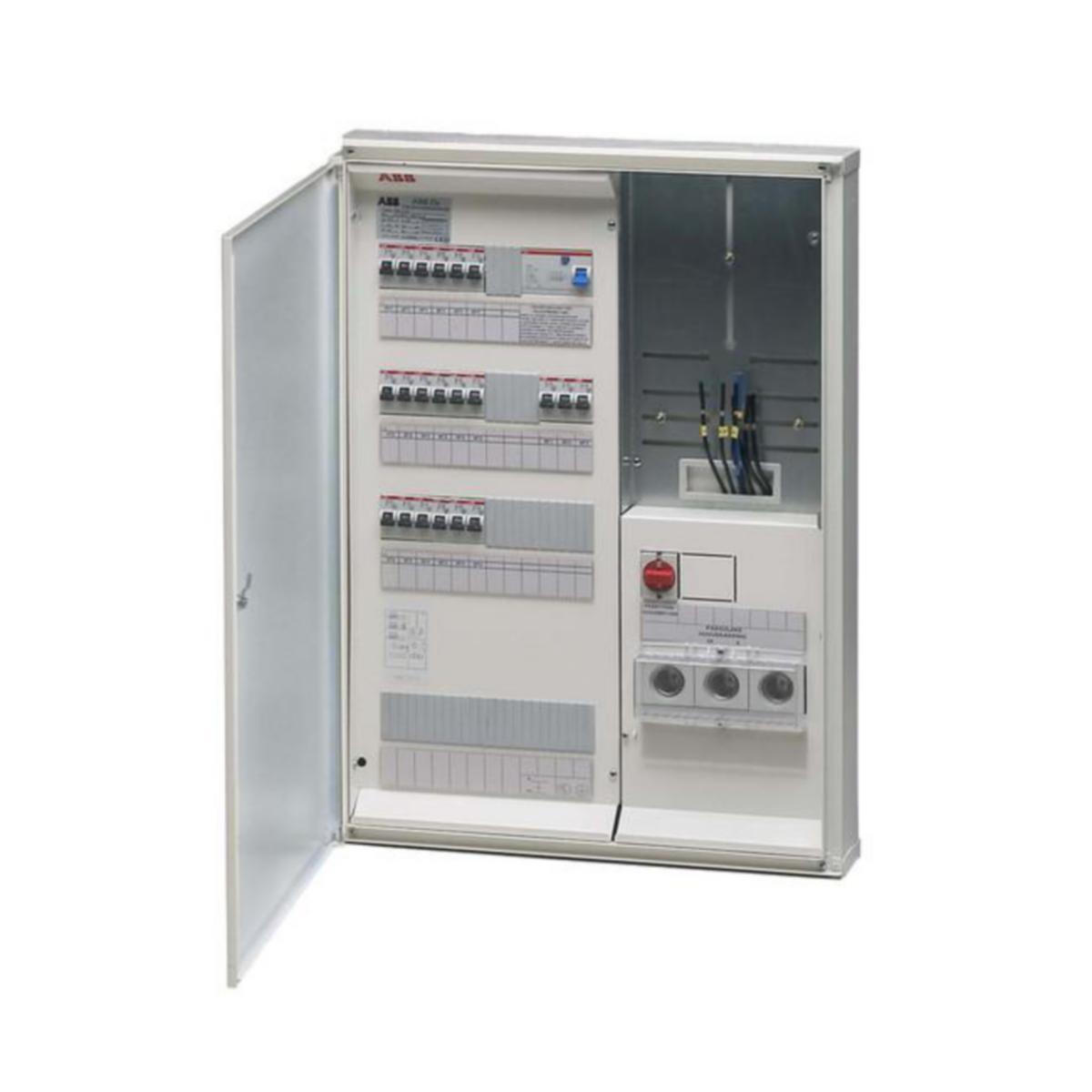 Mittauskeskus IM2 Uppo- tai pinta-asennettava, IP34 FE - MITTAUSKES.PINTA/UPPO FE NÄPSÄ 1M2T21U 1T 25A IP34