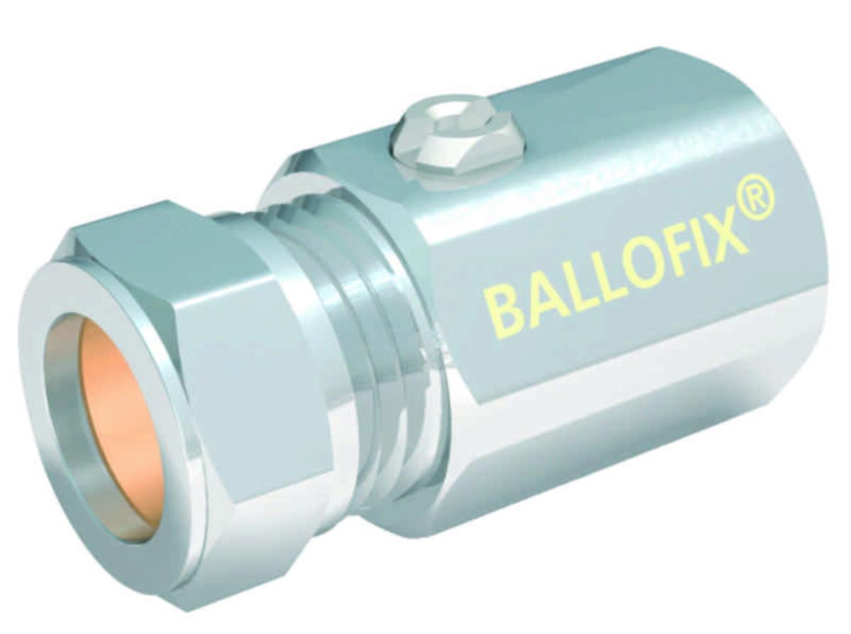 Kuulasulkuventtiili Ballofix sk/pus - KUULASULKUVENTTIILI SK/PU 3/8X12 PN10 381049