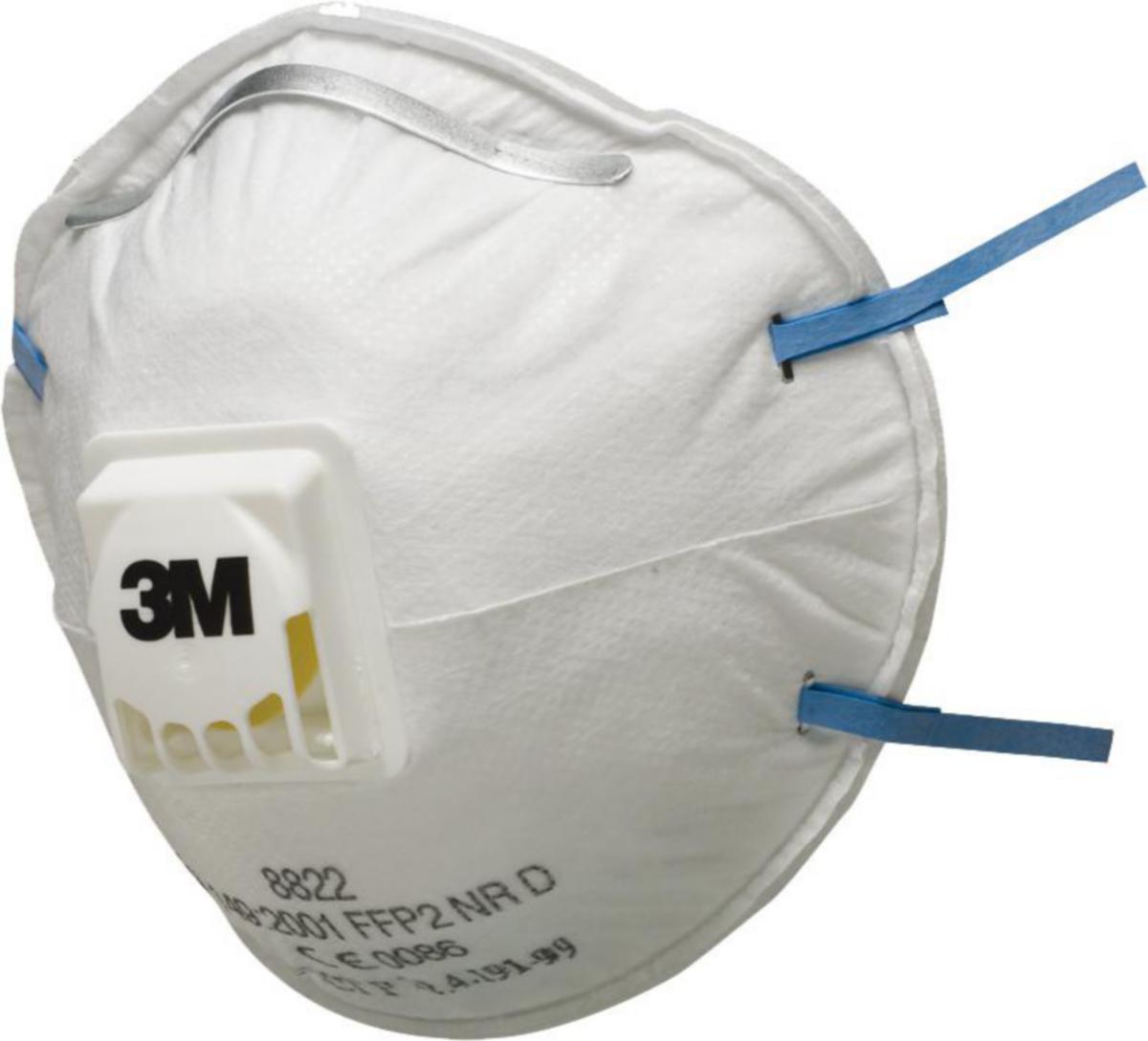 Hiukkassuojain 3M™ 8822 - HIUKKASSUOJAIN FFP2 VENT. 3M 8822