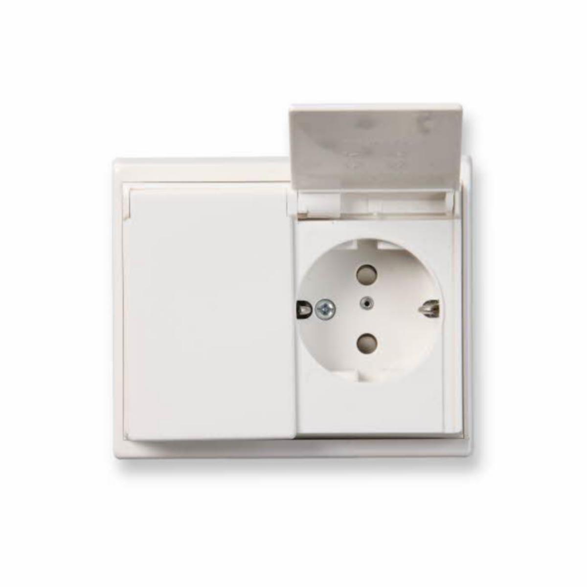 Pistorasia Ensto Intro IP44 - PISTORASIA ENSTO INTRO 2S/16A/IP44 UPJ 0X VAL