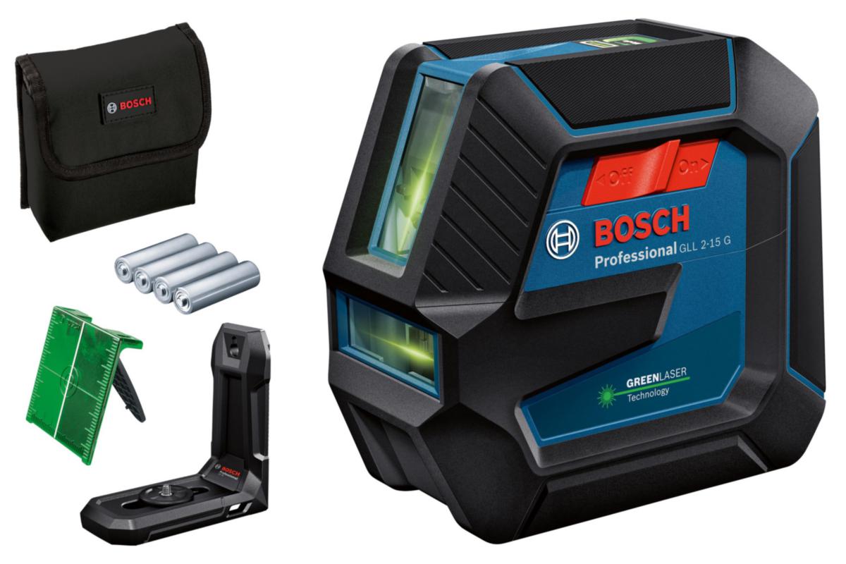 Linjalaseri Bosch GLL 2-15 G LB10 - LINJALASER BOSCH GLL 2-15 G LB10