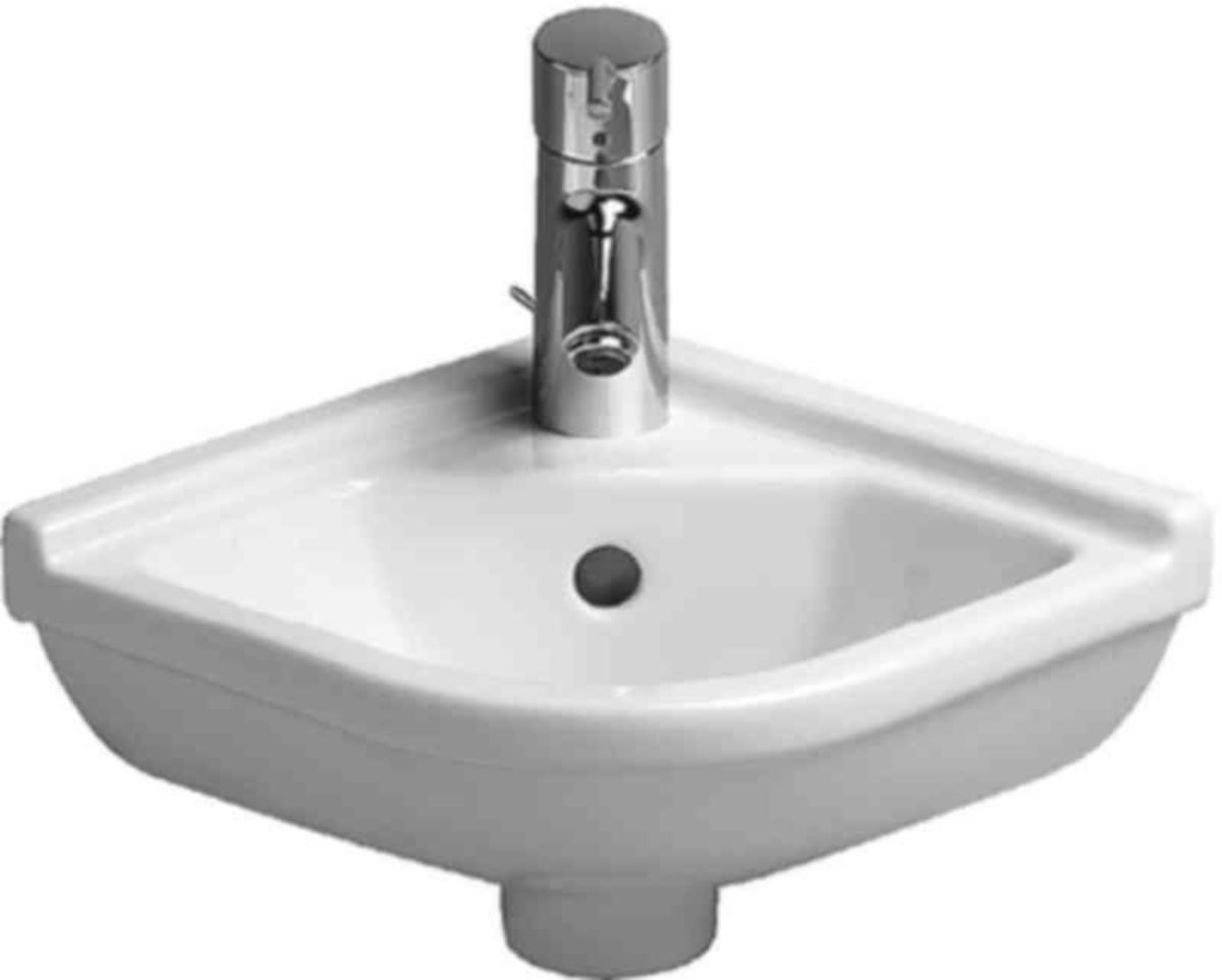 Pesuallas Duravit Starck 3 - KULMAPESUALLAS STARCK 3 430X380 0752440000
