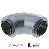 Äänenvaimennin pyöreä NRPV