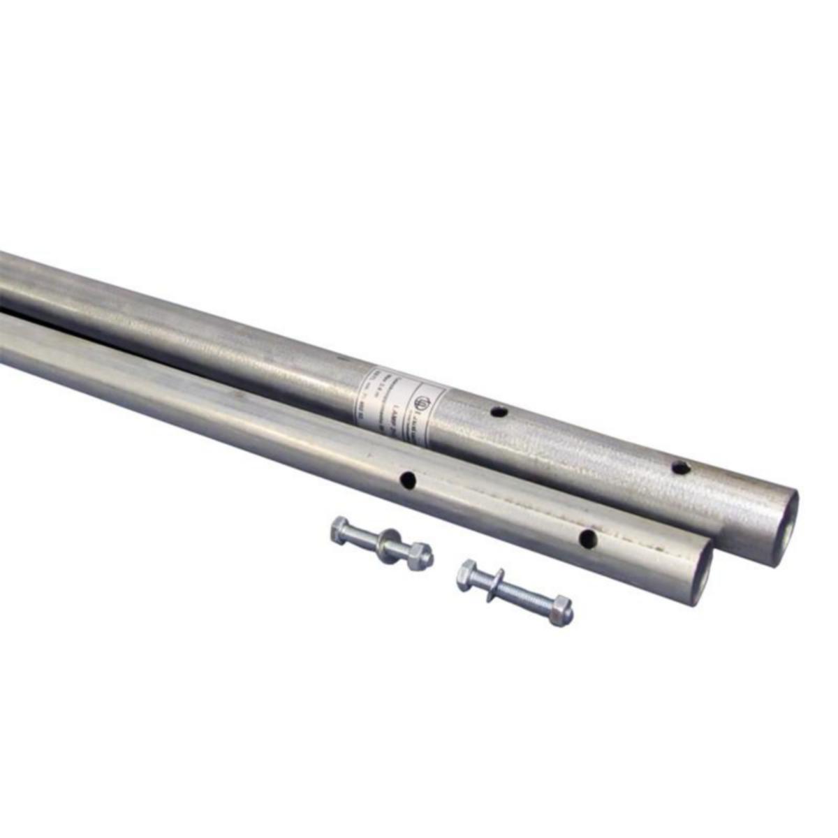 Mastoputki Laatuantenni 38 mm - MASTOPUTKI LA LAMP 2+2 JATKOMASTO 38/32MM