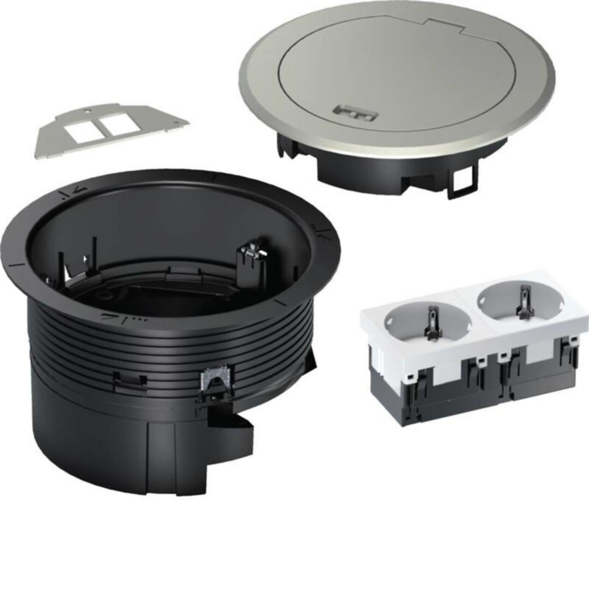 Lattiarasia Hager Electraplan.VE-EE - LATTIARASIA ELECTRAPLAN.VE-EE LARA R02 2PR+2XKEYSTONE SK HOP