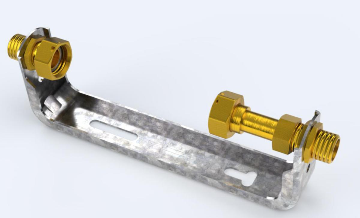 Vesimittariteline, kiinteä - VESIMITTARITELINE DN32 L=260 A-COLLECTION