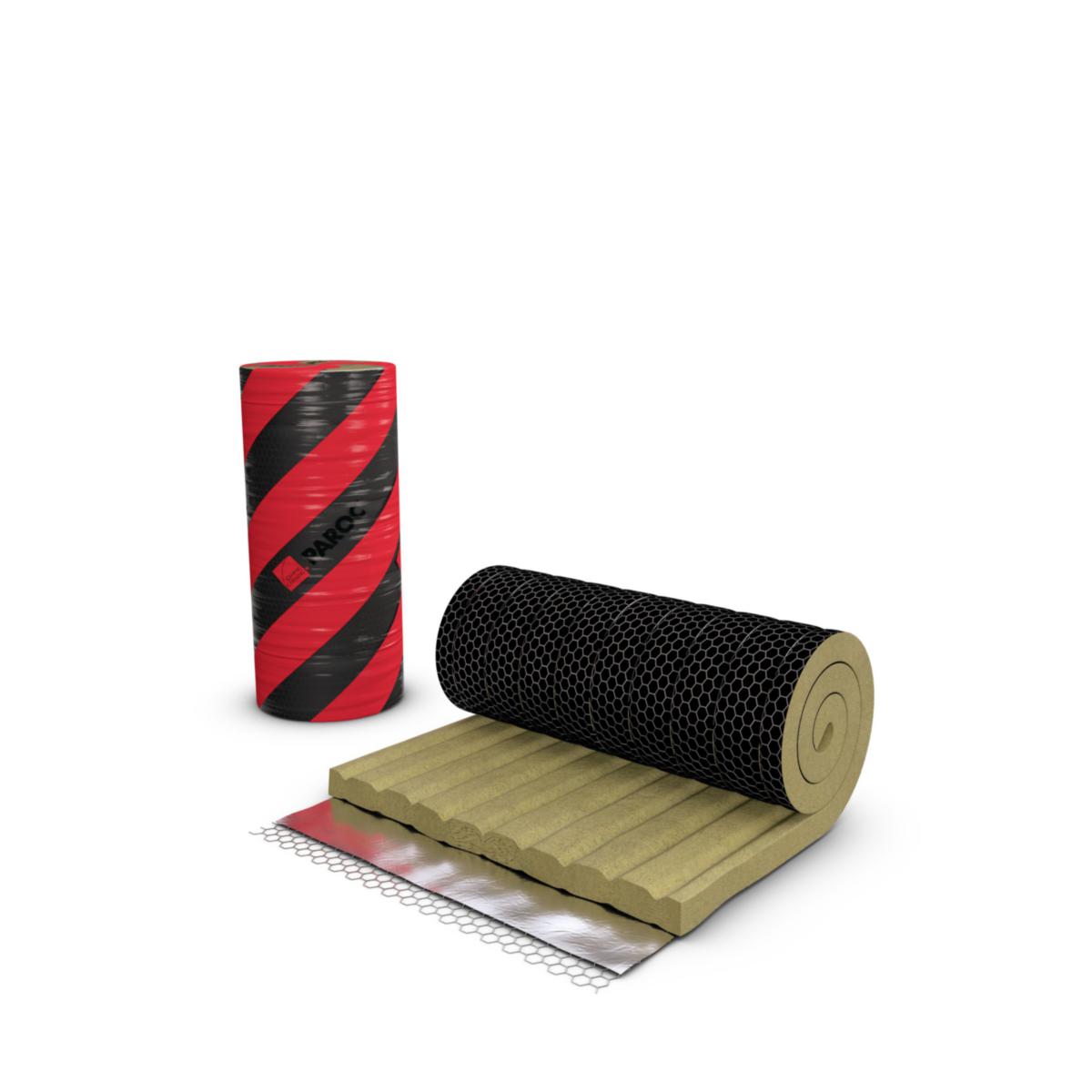 Verkkomatto Vect Wired Mat BlackCoat EI30 - VERKKOMATTO PAROC Vect WiredMat 60MM EI30