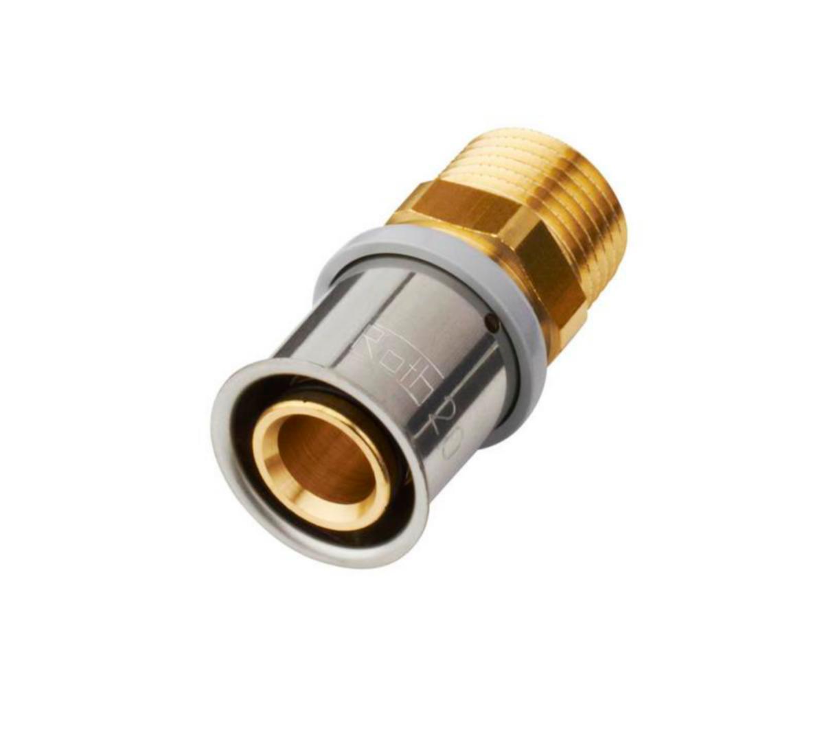 Puristusliitin Roth suora RG uk - PURISTUSLIITIN SUORA UK ROTH 20X3/4 RG