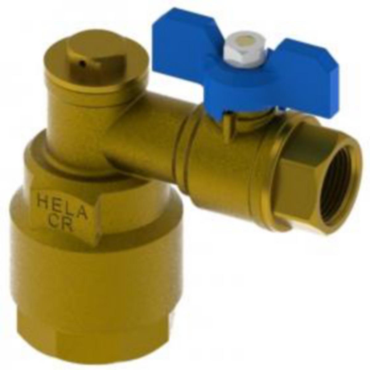 Vesimittariventtiili HELA 316 - VESIMITTARIVENTTIILI 3/4X40 HELA 316 PISTOLIIT.