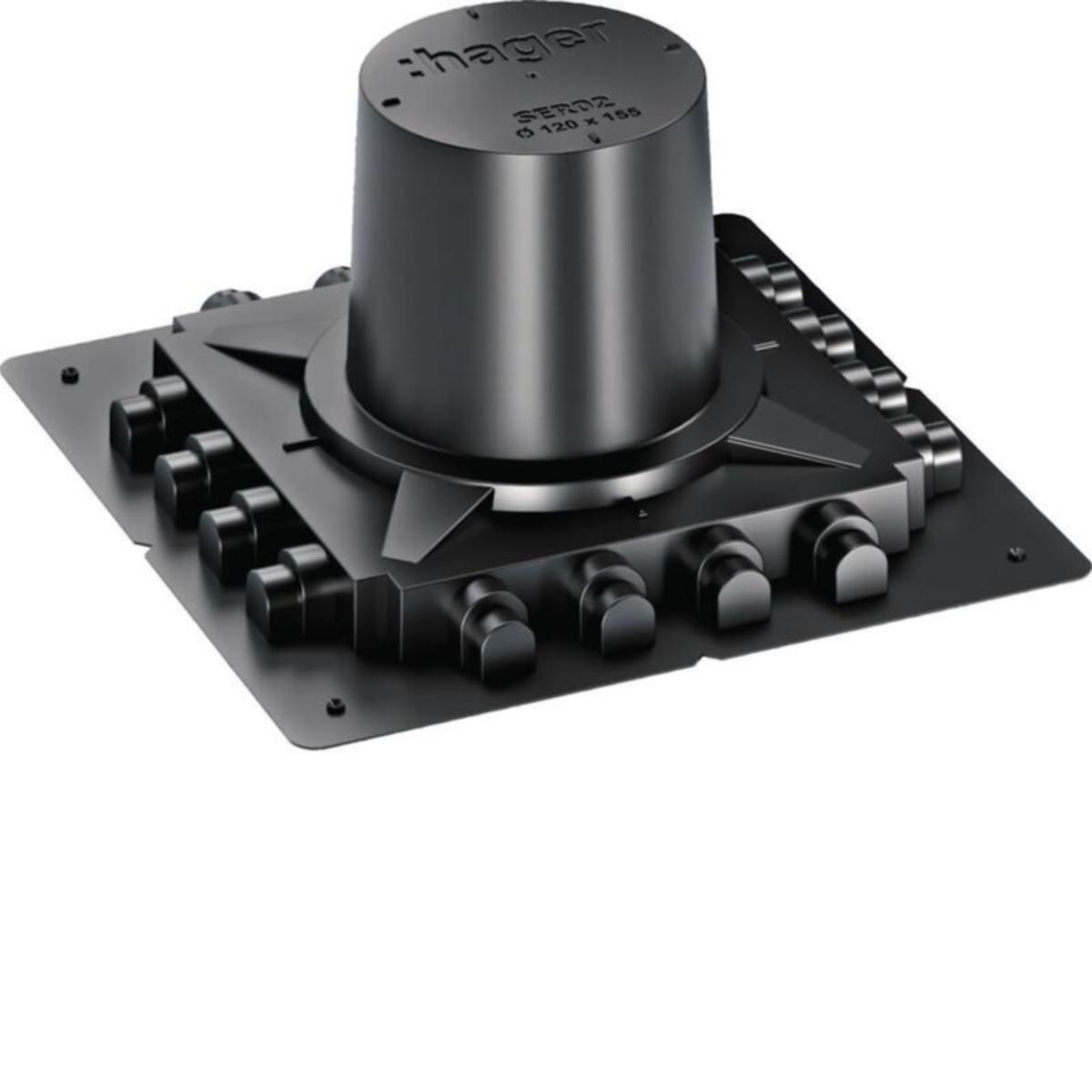 Valurasia Hager Electraplan.VE-EE - VALURASIA ELECTRAPLAN.VE-EE LARA R02 K=155MM MUS