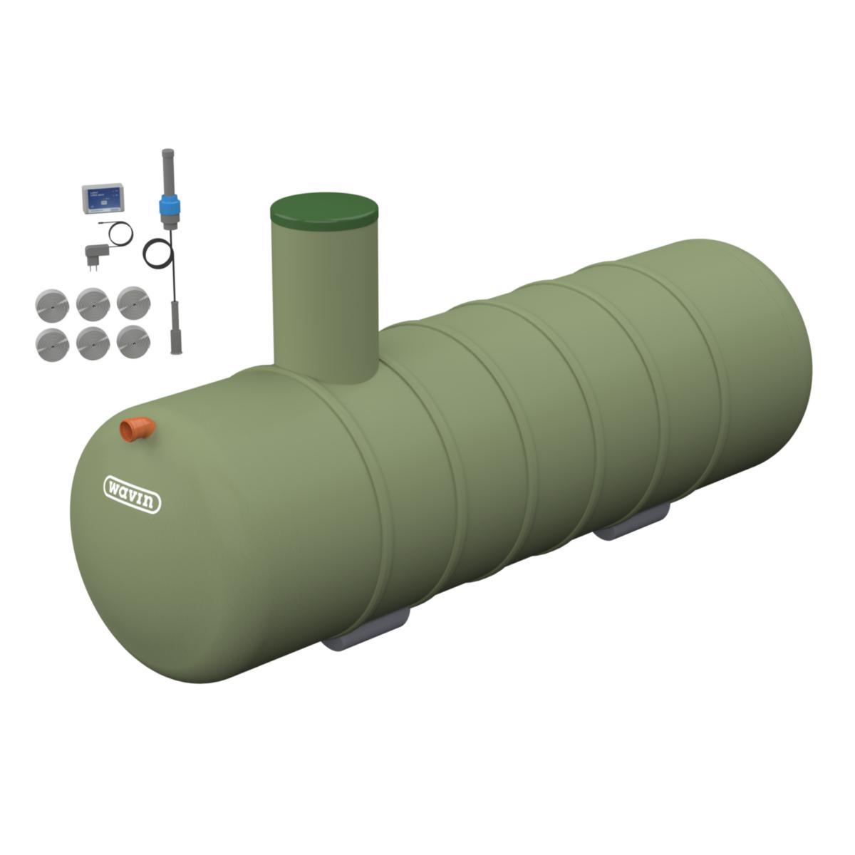 Lokasäiliö 10 000 L + hälytin - LOKASÄILIÖ + LOKASET R+LIINAT 10000/600 LABKO LM