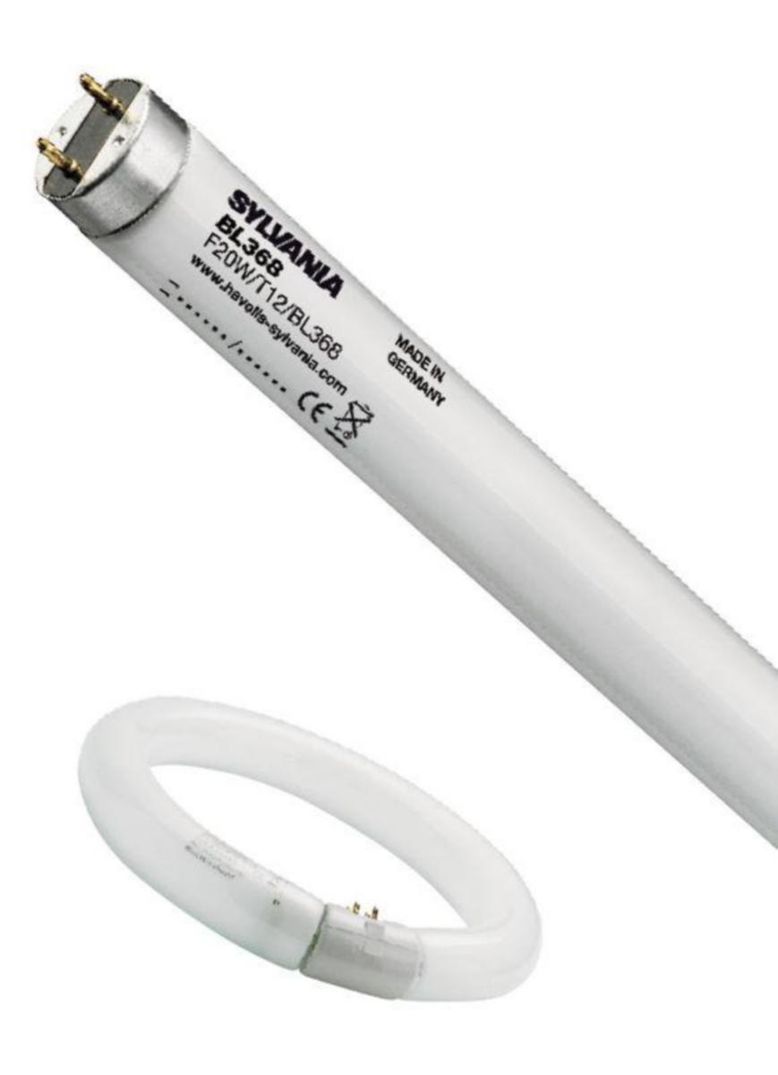 UV-loistelamppu Sylvania Blacklight 368 - UV-LAMPPU SYLVANIA F8W T5 BL368