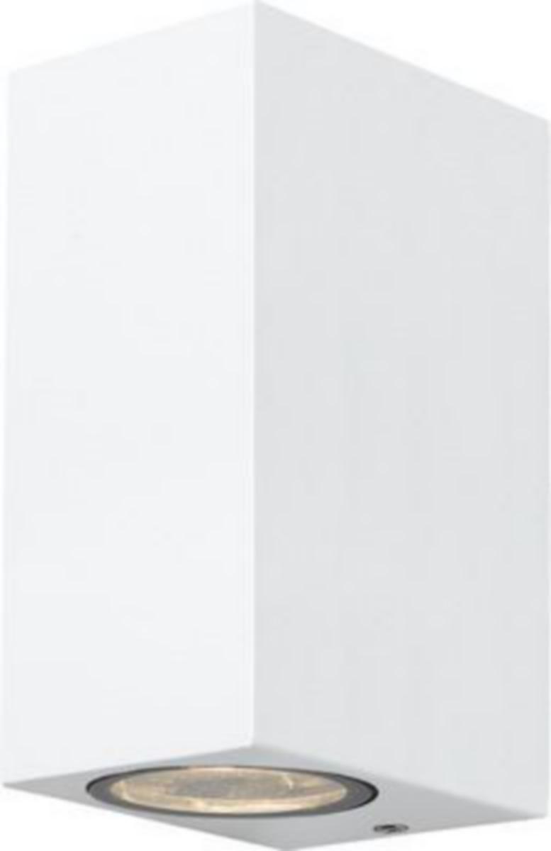 Seinävalaisin ulko Airam Sund Double IP44 - YLEISVALAISIN PINTA SUNDDOUBLE IP44 2XGU10 GLC WH