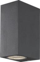 YLEISVALAISIN PINTA SUNDDOUBLE IP44 2XGU10 GLC ANT