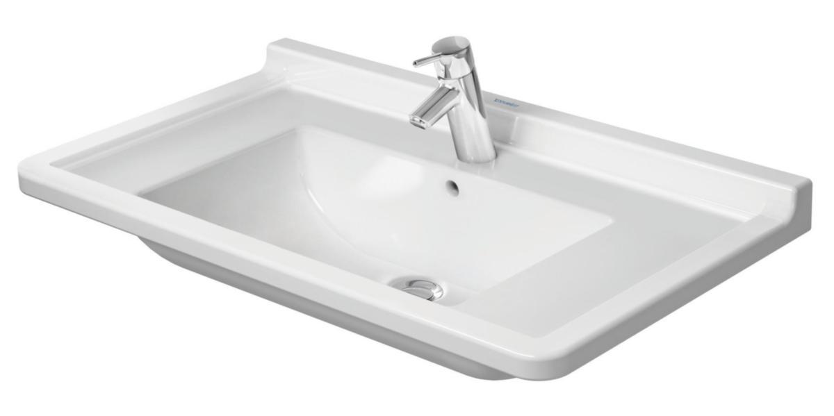 Pesuallas Duravit Starck 3 - PESUALLAS ALLASKAAPILLE STARCK 3 850X485 0304800000