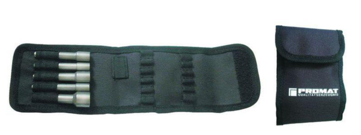 Magneettihylsysarja Promat - MAGNEETTIHYLSYSARJA PROMAT 1/4" KUUSIOKOLO 6-7-8-10-13mm