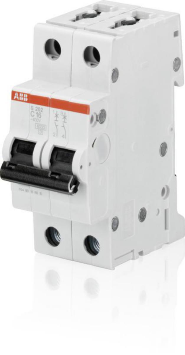 Johdonsuojakatkaisijat C-käyrä 2-nap ABB - JOHDONSUOJAKATKAISIJA S200 S202-C25 2-NAP C25A
