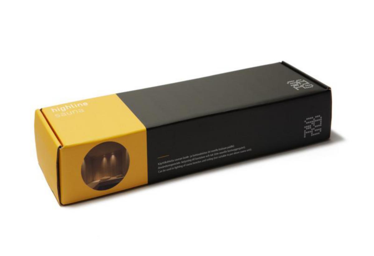 Saunavalaisin SAAS Highline Sauna LED - SAUNAVALAISIN SAAS HIGHLINE SAUNA LED 6X3W 4000K 200MA MU