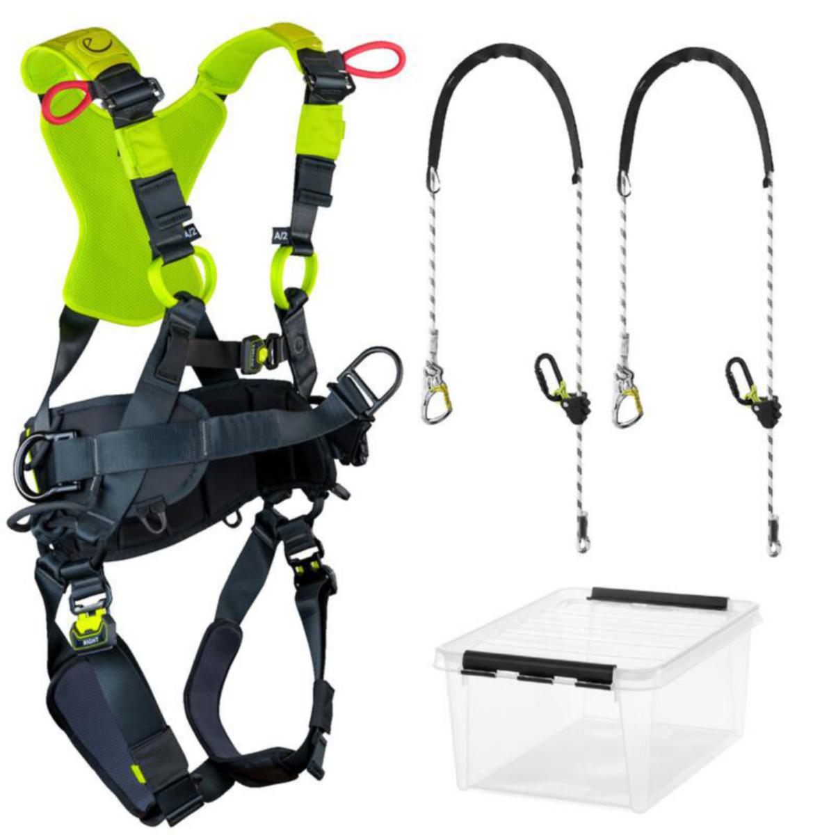 Putoamissuojainpakkaus Edelrid Flex Pro Plus pylvästyö - PUTOAMISSUOJAINPAKKAUS PYLVÄSTYÖ FLEX PRO PLUS 1-KOKO