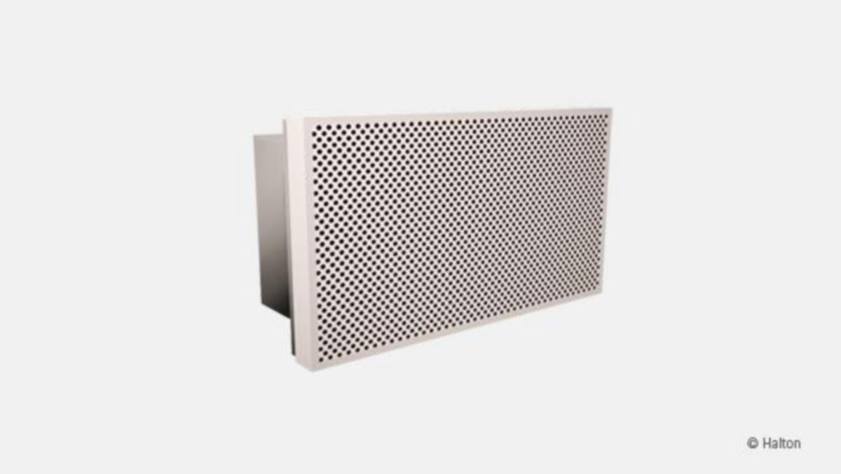 Poistoilmalaite Halton EVA - POISTOILMALAITE EVA 300X150 VALKOINEN