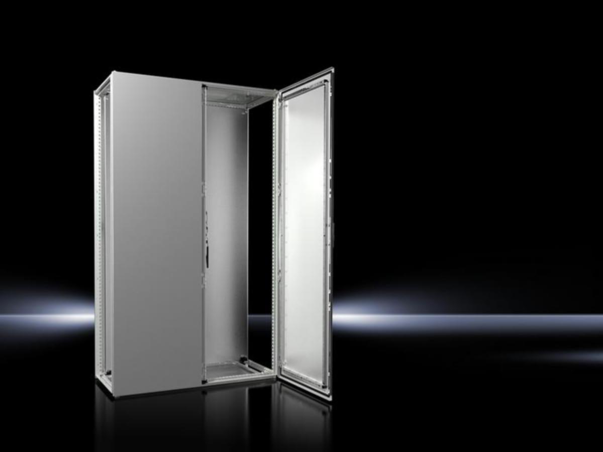 Kaappi lattia-asennus FE Rittal VX25 pariovilla - KAAPPI LATTIA-ASENNUS FE VX 8285000 1200X1800X500