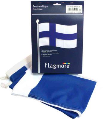 Suomen lippu 6m neulos suomen lippu 100x163 cm - suomen l...