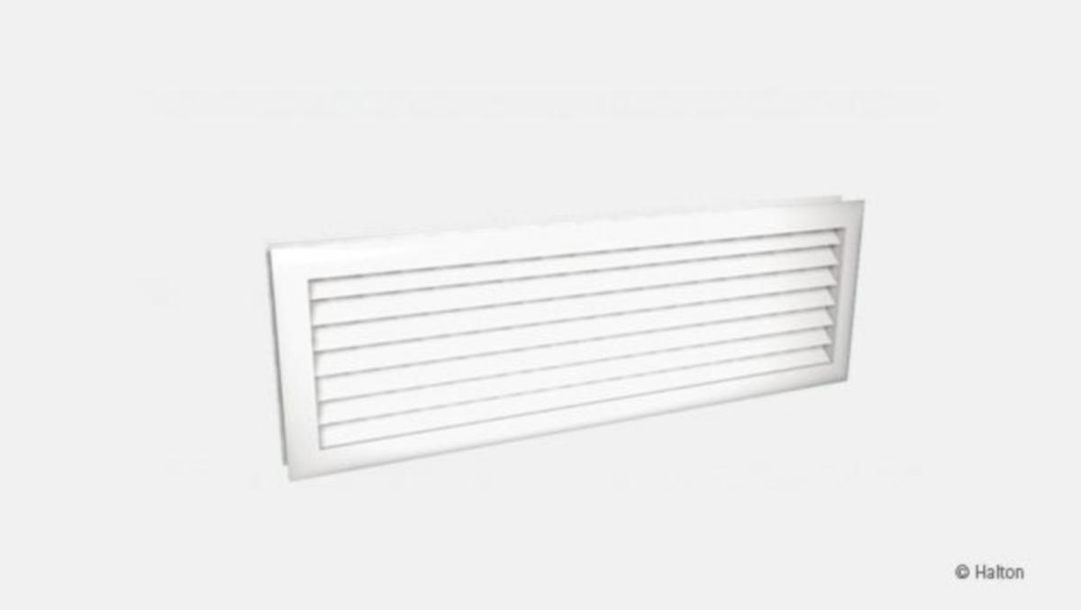 Siirtoilmasäleikkö Halton TVC+OF - SIIRTOILMASÄLEIKKÖ TVC+OF 400X200