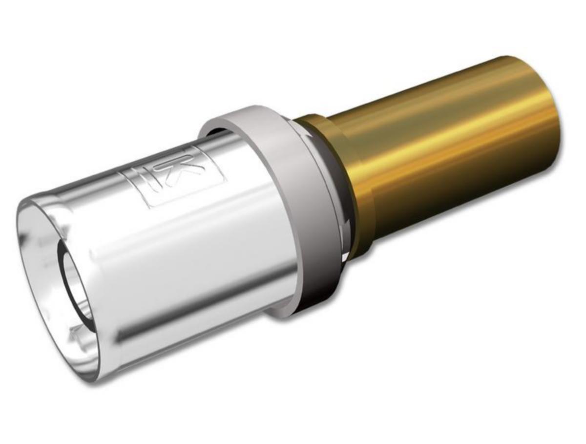 Muuntoliitin LK PressPex suora - PURISTUS MUUNTOLIITIN SUORA AX16-CU15 LK