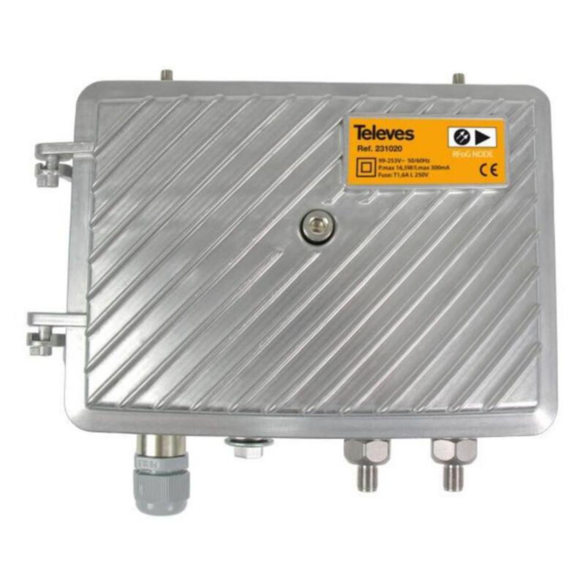 Optinen vastaanotin Televes IP65 - OPTINEN VASTAANOTIN TELEVES VASTAANOTIN IP65 1200-1600NM