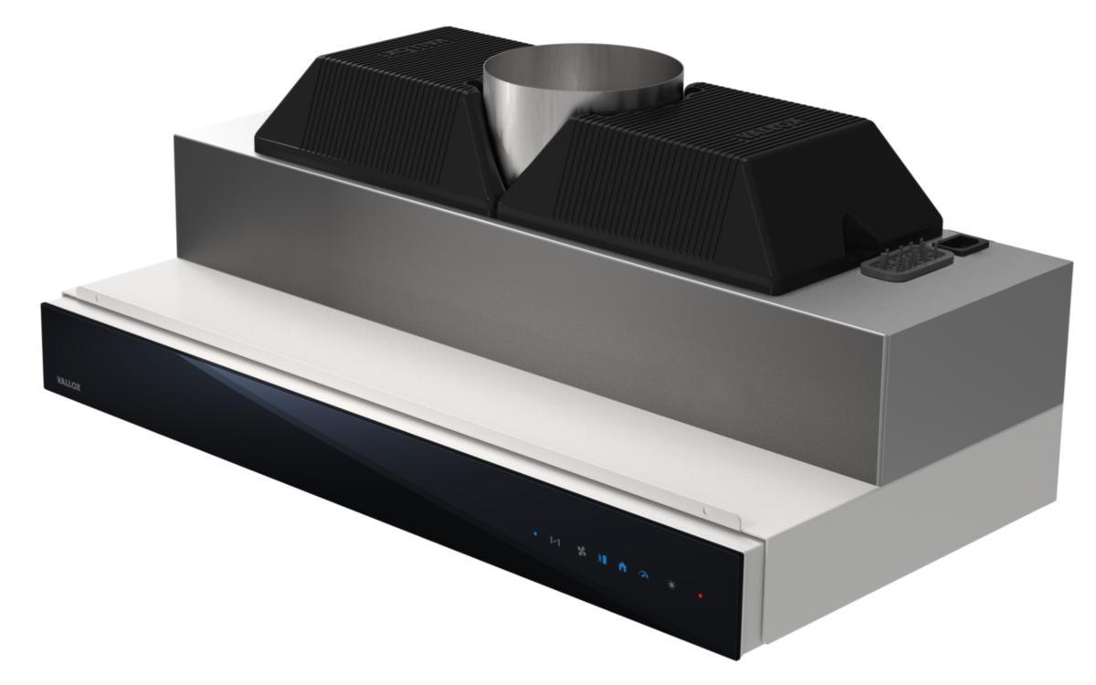 Liesikupu Vallox Delico PTD AC - LIESIKUPU (SÄÄDINKUPU) VALLOX DELICO PTD AC 600 MUSTA