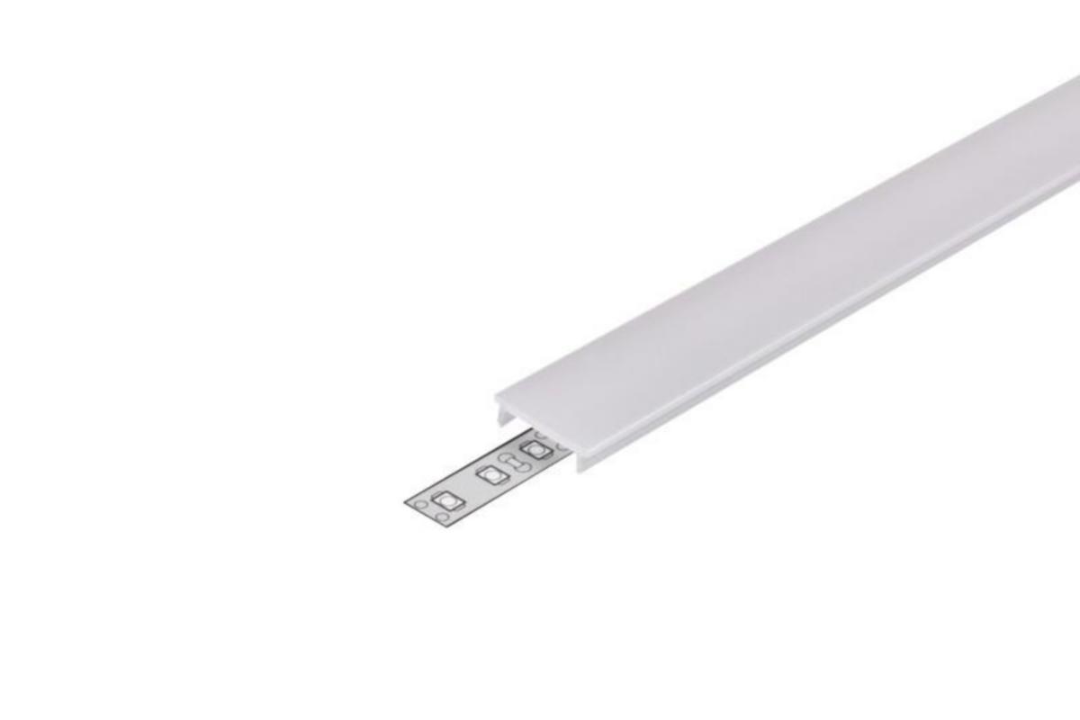 Valoprofiili ELIFE Pinta14 lisätarvike häikäisysuoja - MEKAANINEN LISÄTARVIKE ELIFE HÄIKÄISYSUOJA OPAALI 3M